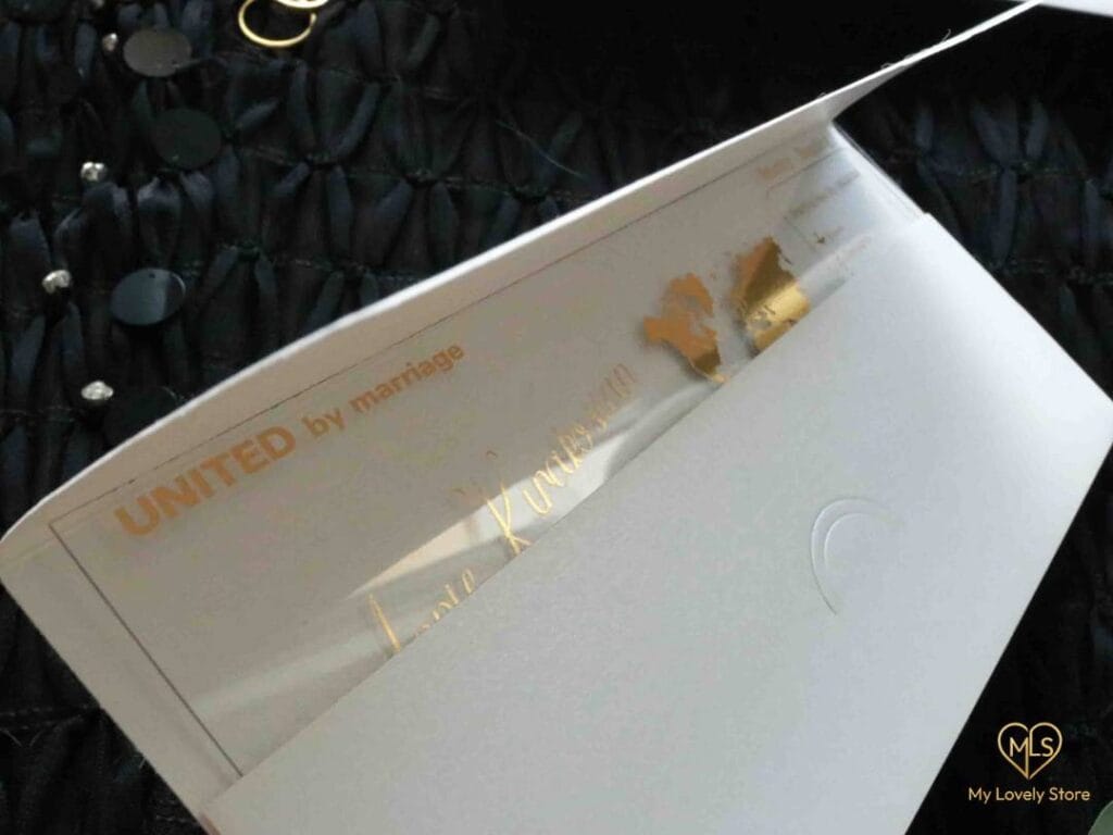 Acrylic Boarding Pass Invitation Detail 13