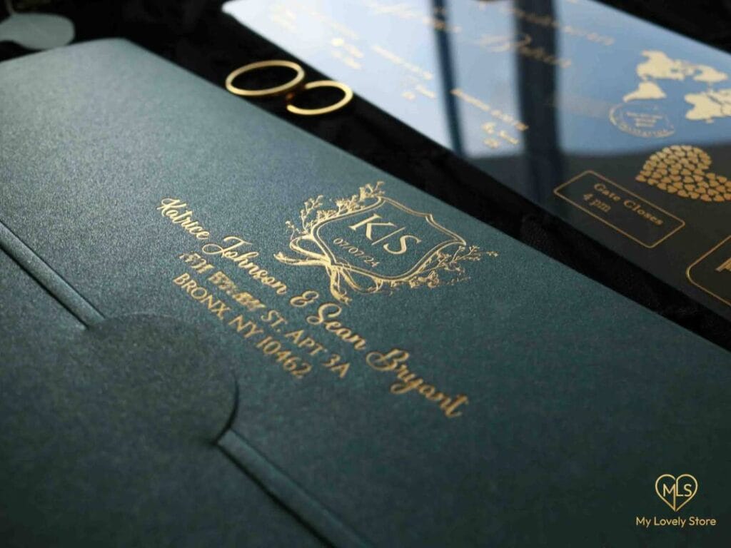 Acrylic Boarding Pass Invitation Detail 36