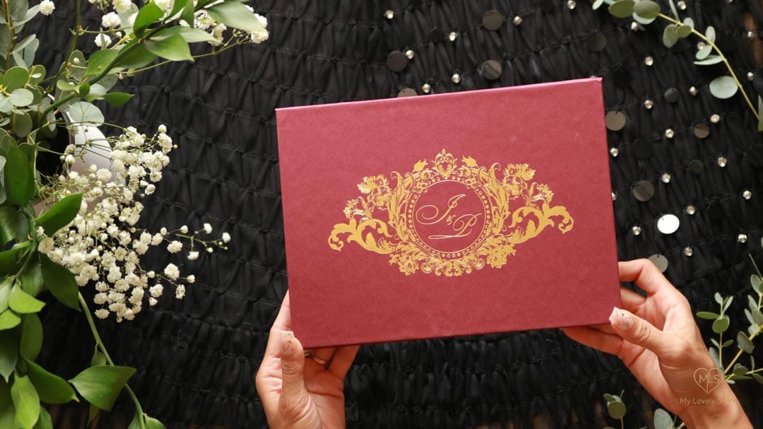 Bespoke Invitation Box Detail 012