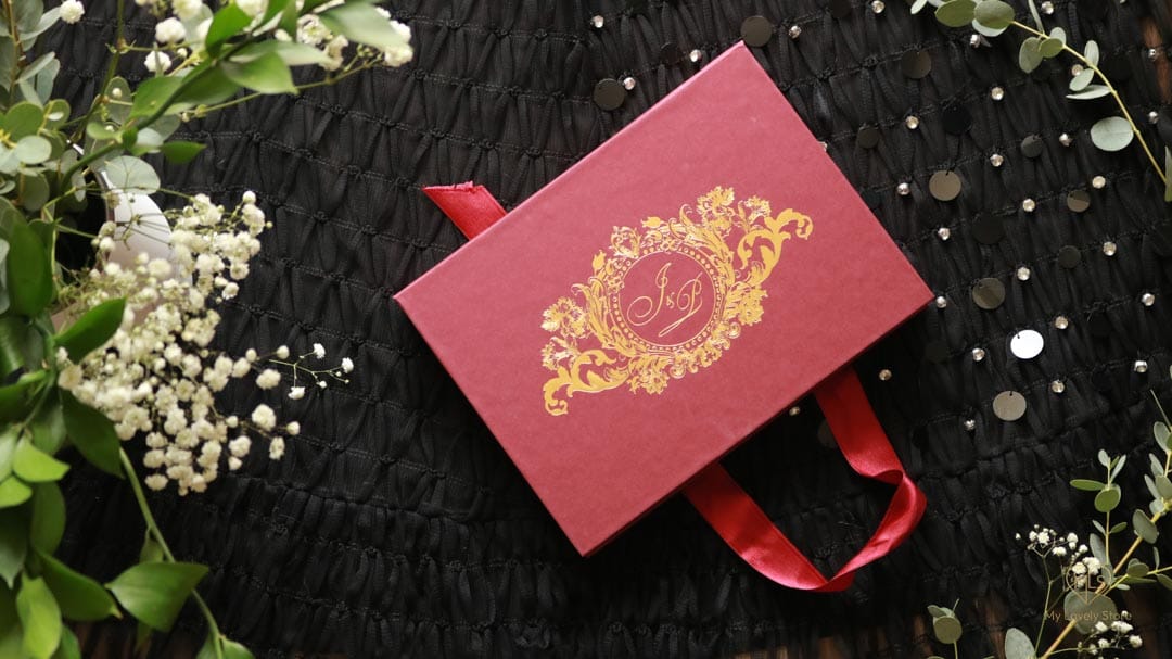 Bespoke Invitation Box Detail 014