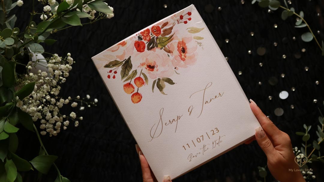 Bespoke Invitation Box Detail 016