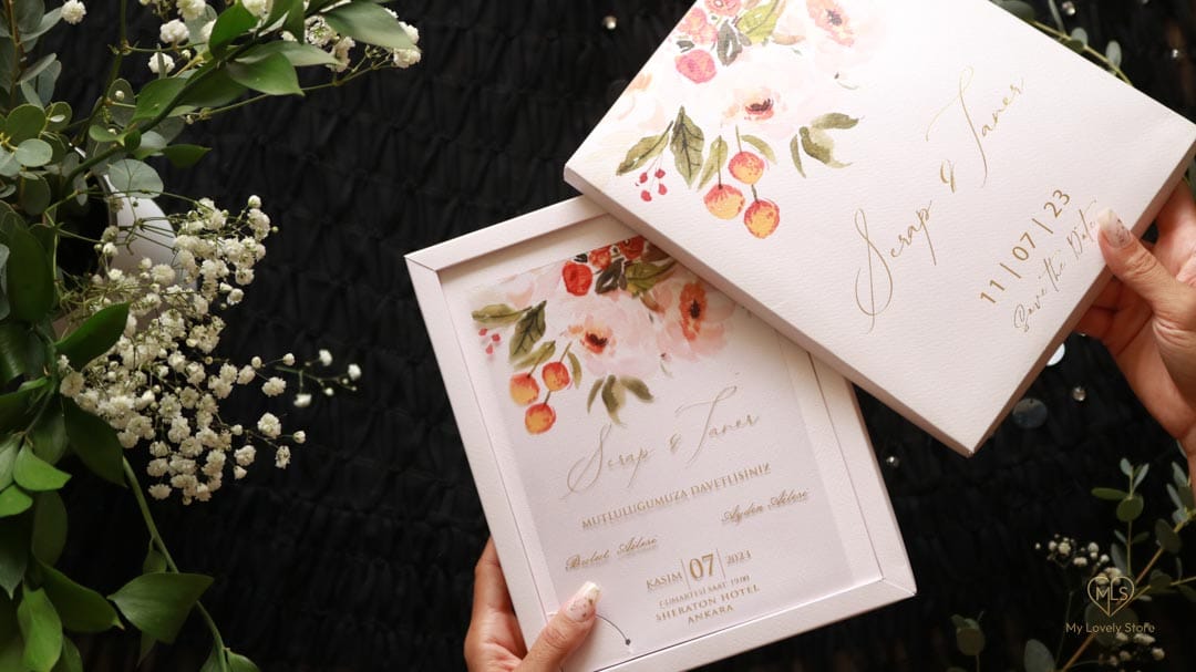 Bespoke Invitation Box Detail 018