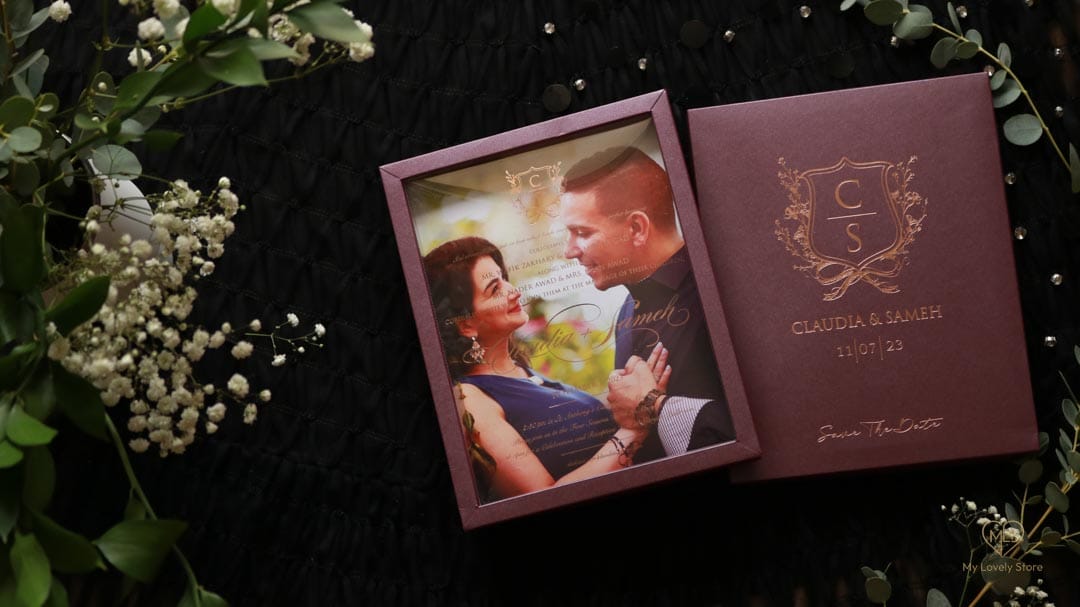 Bespoke Invitation Box Detail 030