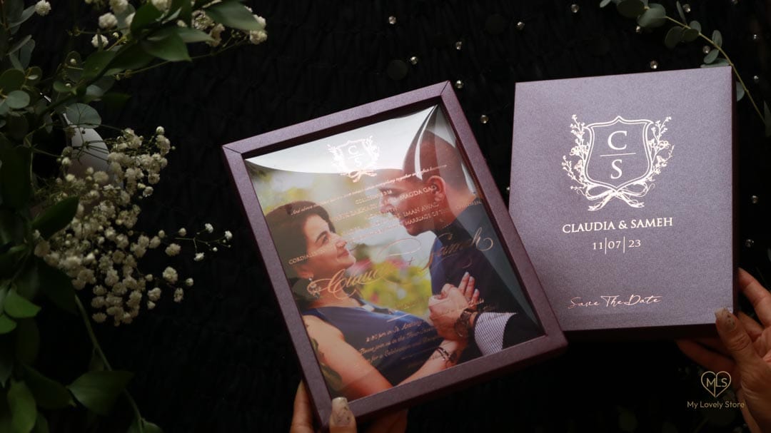 Bespoke Invitation Box Detail 032