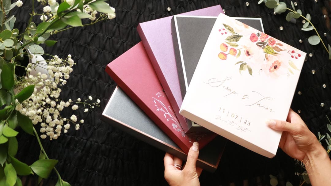 Bespoke Invitation Box Detail 039