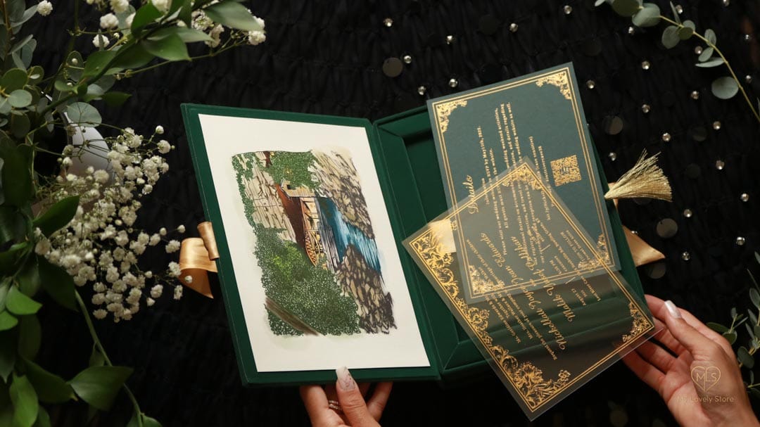 Bespoke Invitation Box Detail 051