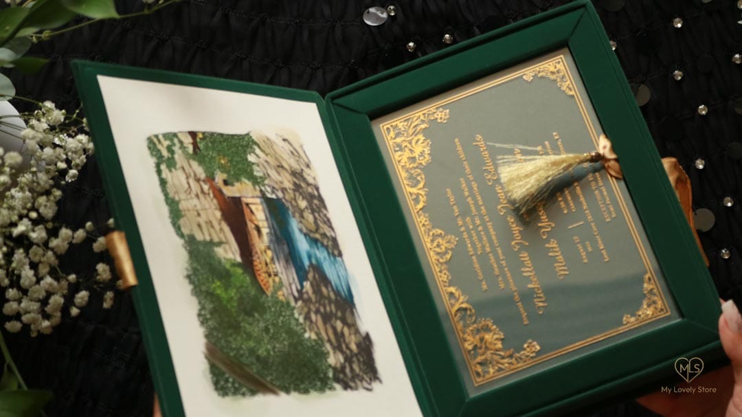 Bespoke Invitation Box Detail 057