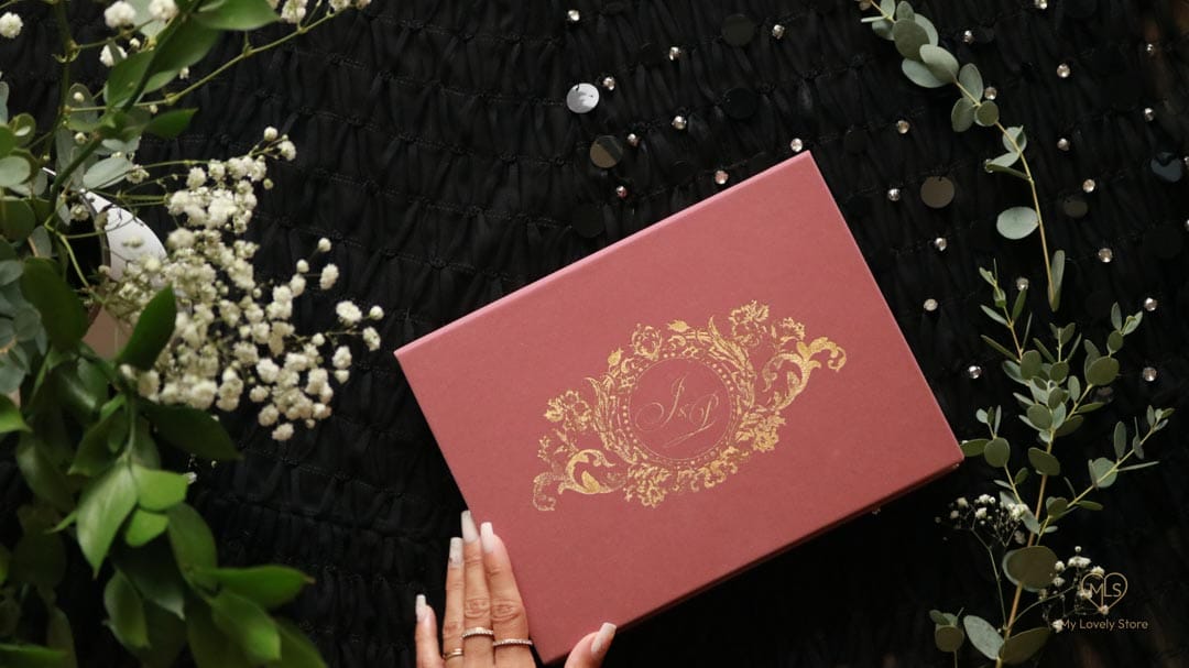 Bespoke Invitation Box Detail 100