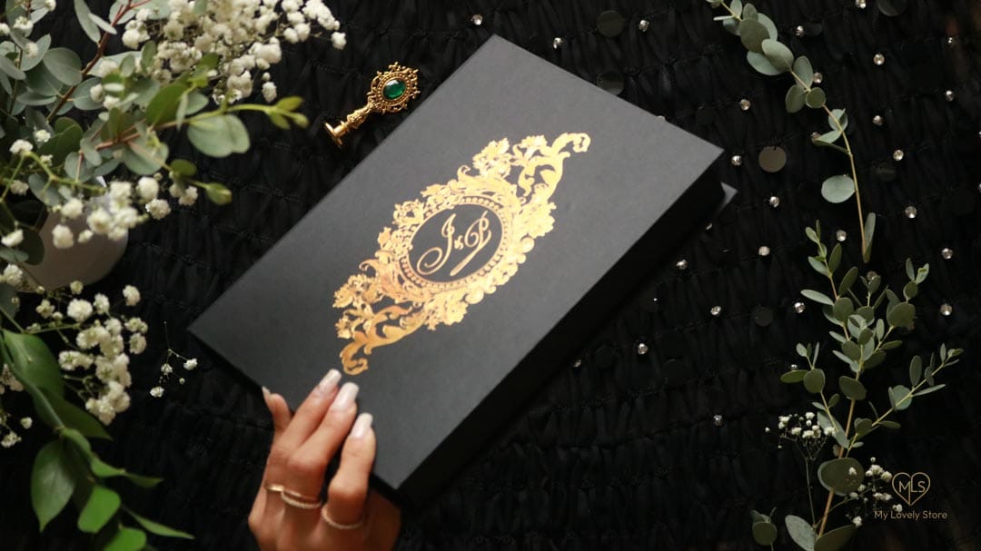 Bespoke Invitation Box Detail 107