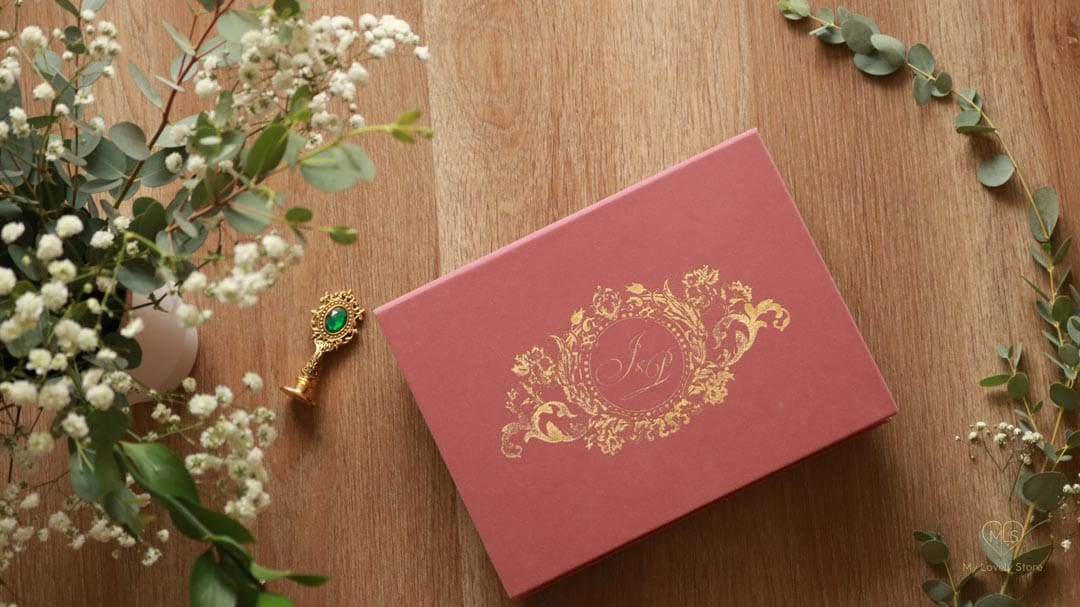 Bespoke Invitation Box Detail 114