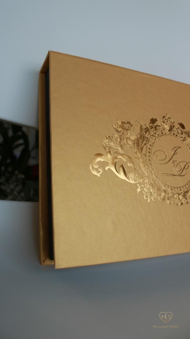 Bespoke Invitation Box Detail 129